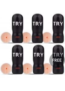 JAMYJOB MASTURBATOR ANALNY – ZESTAW 5 + 1 GRATIS!