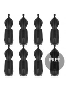 JAMYJOB WODOODPORNY MASTURBATOR STYMULATOR ŻOŁĘDZI D-225319 – ZESTAW 7 + 1 GRATIS