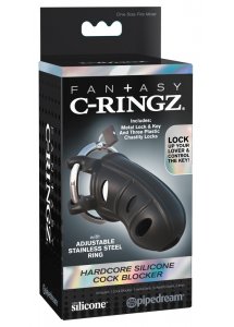 KLATKA NA PENISA Z METALOWĄ KŁÓDKĄ I KLUCZYKIEM