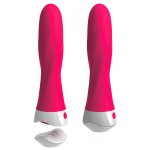  3SOME - WIBRATOR DELUXE Z PODSTAWĄ SSĄCĄ 19CM
