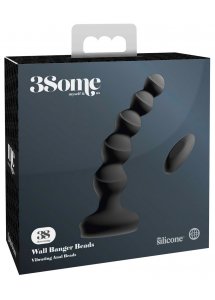 3SOME - KORALIKI ANALNE Z WIBRACJĄ I PRZYSSAWKĄ