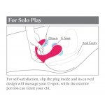 3SOME - WIBRATOR DO PODWÓJNEJ STYMULACJI 14CM