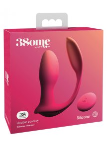 3SOME - WIBRATOR DO PODWÓJNEJ STYMULACJI 14CM