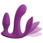 3SOME - WIBRATOR DO POTRÓJNEJ STYMULACJI 10CM