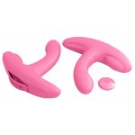 3SOME - WIBRATOR DO PODWÓJNEJ STYMULACJI 17CM