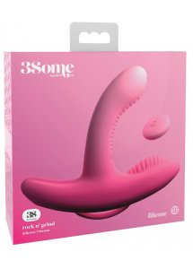 3SOME - WIBRATOR DO PODWÓJNEJ STYMULACJI 17CM