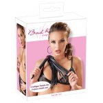 3 CZĘŚCIOWY ZESTAW BDSM KNEBEL OBROŻA Z ZACISKAMI I PEJCZ/FETISH KIT