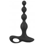 WIBRATOR ANALNY KULKOWY Z PIERŚCIENIEM-BLACK VELVETS