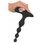 WIBRATOR ANALNY KULKOWY Z PIERŚCIENIEM-BLACK VELVETS