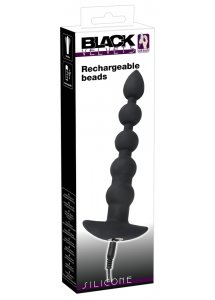 WIBRACYJNY KOREK ANALNY KORALIKI-BLACK VELVETS