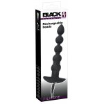 WIBRACYJNY KOREK ANALNY KORALIKI-BLACK VELVETS