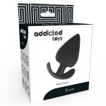 ADDICTED TOYS - CZARNY KOREK ANALNY STOŻEK 11 CM