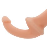 ADDICTED TOYS - PODWÓJNE DŁUGIE DILDO STRAP-ON CIELISTE 26CM
