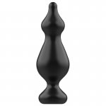 ADDICTED TOYS - SILIKONOWY KOREK ANALNY CZARNY 13.6CM