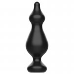 ADDICTED TOYS - SILIKONOWY KOREK ANALNY CZARNY 13.6CM