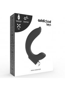 ADDICTED TOYS - STYMULUJĄCY WIBRATOR PROSTATY CZARNY