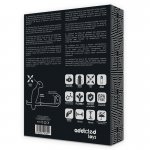 ADDICTED TOYS - WIBRUJĄCA WTYCZKA ANALNA Z PIERŚCIENIEM SILIKONOWYM