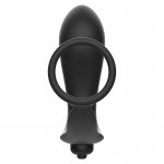 ADDICTED TOYS - MĘSKA WTYCZKA ANALNA Z PIERŚCIENIEM NA PENISA