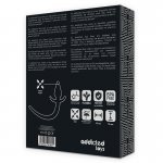 ADDICTED TOYS - NOWOCZESNY KOREK ANALNY Z OGONEM CZARNY