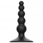 ADDICTED TOYS - SILIKONOWA KULKOWA WTYCZKA ANALNA CZARNA 10CM