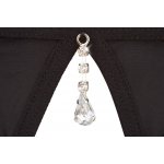 ALBIERTA FINA - SEKSOWNY BŁYSZCZĄCY ZESTAW BIUSTONOSZ STRINGI I PAS