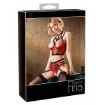 ALBIERTA FINA - SEKSOWNY BIUSTONOSZ Z WSTAWKAMI I SZELKAMI CZERWONY