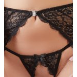 ALBIERTA FINA - SEKSOWNY KOMPLET BIUSTONOSZ Z PIERŚCIENIEM STRINGI I PAS DO POŃCZOCH