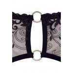 ALBIERTA FINA - SEKSOWNY 3-CZĘŚCIOWY KOMPLET BIUSTONOSZ STRINGI I PAS DO POŃCZOCH 