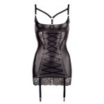 ALBIERTA FINA - SEKSOWNA SUKIENKA Z KORONKOWYMI WSTAWKAMI