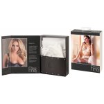 ALBIERTA FINA - SEKSOWNY KORONKOWY BIAŁY ZESTAW BIUSTONOSZ PAS I STRINGI 