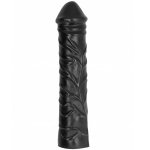 REALISTYCZNE DILDO ALL BLACK SMOTH 32 CM CZARNE