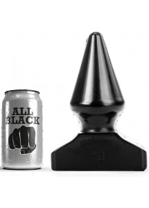 ALL BLACK CZARNY KOREK ANALNY 20.5CM