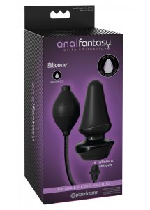 ANAL FANTASY - POMPOWANY KOREK ANALNY CZARNY