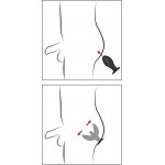 ANAL FANTASY - KOREK ANALNY ROZSZERZAJĄCY MEGA 9.5 CM