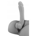 ANAL FANTASY - KULKOWY KOREK ANALNY Z PIERŚCIENIEM NA PENISA 12 CM