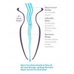 ANAL FANTASY - WYDRĄŻONY KOREK ANALNY Z ZATYCZKĄ 9.6 CM