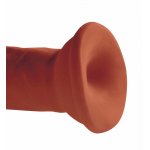 KING COCK - REALISTYCZNE DILDO TRIPLE DENSITY COCK BRĄZOWE 15 CM