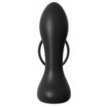 ANAL FANTASY - KOREK ANALNY Z PIERŚCIENIEM EREKCYJNYM NA PENISA