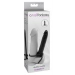 ANALFANTASY - PIERŚCIEŃ NA PENISA I JĄDRA Z DILDEM ANALNYM W JEDNYM