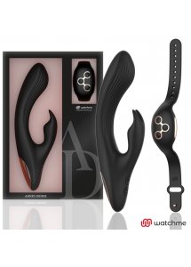 ANNE'S DESIRE - WIBRATOR KRÓLICZEK Z ZEGARKIEM WATCHME CZARNO-ZŁOTY