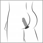 ANOS - ZESTAW 3 TRENINGOWYCH KORKÓW ANALNYCH CZARNE