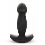 ANOS - WIBRUJĄCY MASAŻER ANALNY Z PILOTEM CZARNY