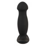 ANOS - WIBRUJĄCY MASAŻER ANALNY Z PILOTEM CZARNY