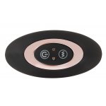 ANOS - WIBRUJĄCY MASAŻER ANALNY Z PILOTEM CZARNY