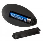 ANOS - WIBRUJĄCY MASAŻER ANALNY Z PILOTEM CZARNY