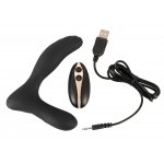 ANOS - WIBRATOR STYMULUJĄCY PROSTATĘ I KROCZE CZARNY