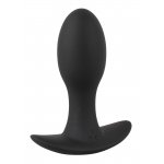 ANOS - WIBRUJĄCY KOREK ANALNY 20-TRYBÓW WIBRACJI CZARNY