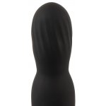 ANOS - WIBRUJĄCY MASAŻER ANALNY NADMUCHIWANY CZARNY