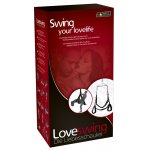 LOVE SWING - HUŚTAWKA MIŁOSNA Z SZEROKIMI PASKAMI