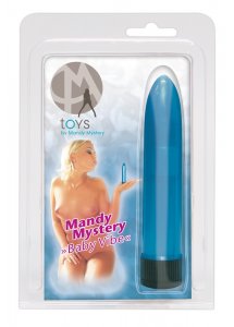 BABY VIBE - GŁADKI MINI WIBRATOR NIEBIESKI